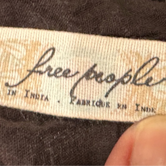 Rare Free People Dress Tassels, Lamé, Embroidery, Small - Picture 11 of 11